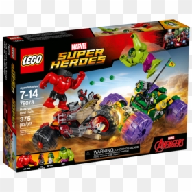 Hulk Vs Red Hulk Lego Set, HD Png Download - hulk png