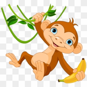 Monkey Clipart, HD Png Download - monkey png