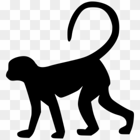 Black Monkey Png File, Transparent Png - monkey png