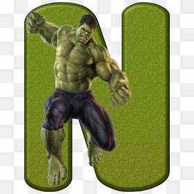 Letra E Hulk, HD Png Download - hulk png