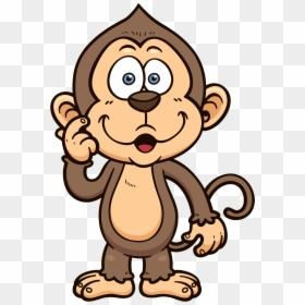 Cartoon Monkey Transparent Background, HD Png Download - monkey png