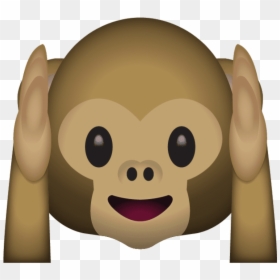 Mono Emoji Png, Transparent Png - monkey png