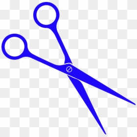 Hair Cutting Scissors Clip Art, HD Png Download - scissors png