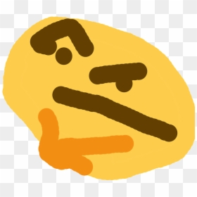 Thinking Emoji Meme, HD Png Download - crying emoji png