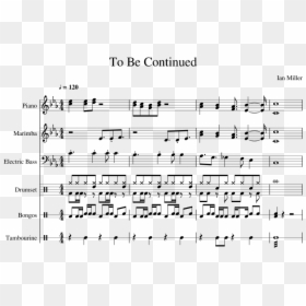 Continued Piano Sheet Music, HD Png Download - to be continued png