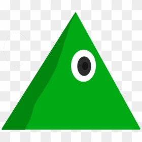 Horus Eye In Triangle Png Transparent, Png Download - illuminati png