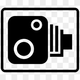 Uk Speed Camera Sign, HD Png Download - camera icon png
