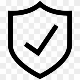 Shield With Check Mark, HD Png Download - check png