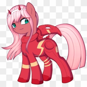 Darling In The Franxx Mlp, HD Png Download - devil horns png