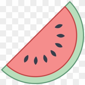 Blue Watermelon Icon Png, Transparent Png - watermelon png
