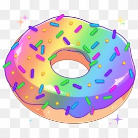 Purple Donut Clipart, HD Png Download - donut png