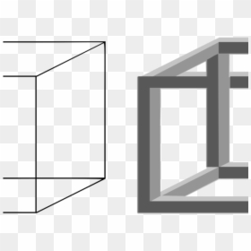 Cube Clipart Black And White, HD Png Download - white cube png