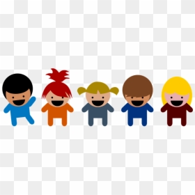 Animated Children, HD Png Download - happy children png