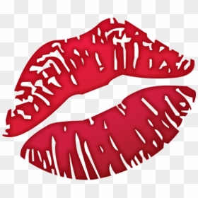 Kiss Mark Emoji Iphone, HD Png Download - kissing lips png