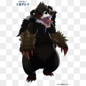 モンスターハンター ストーリーズ くま アシラ, HD Png Download - kumamon png