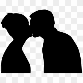 People Kissing Clipart, HD Png Download - kissing lips png