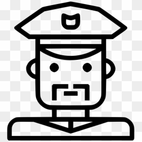 Female Police Officer Icon, HD Png Download - police man png