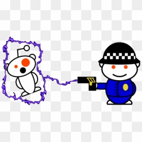 Cartoon, HD Png Download - police man png