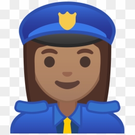 Police Emoji, HD Png Download - police man png