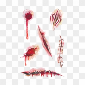 Sketch, HD Png Download - scar texture png
