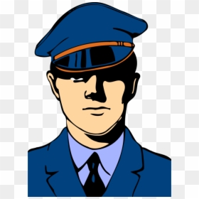 Мужчина В Военной Форме Арт, HD Png Download - police man png