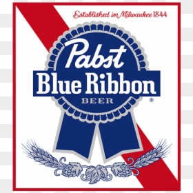Pabst Blue Ribbon Logo, HD Png Download - pabst blue ribbon logo png