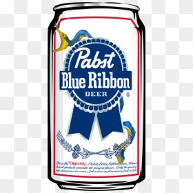 Pabst Blue Ribbon Beer Logo, HD Png Download - pabst blue ribbon logo png