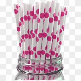 Polka Dot, HD Png Download - drinking straw png