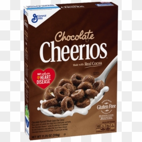General Mills Chocolate Cheerios, HD Png Download - bowl of cheerios png