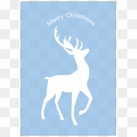Venado Navidad Vector, HD Png Download - christmas deer png