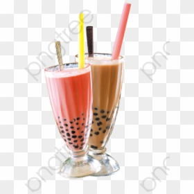 Bubble Tea, HD Png Download - drinking straw png