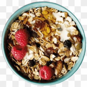 Muesli, HD Png Download - bowl of cheerios png