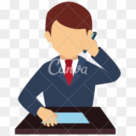 Cartoon, HD Png Download - business suit png