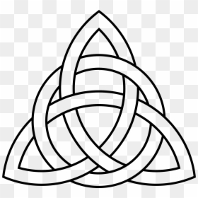 Celtic Knot Triangle, HD Png Download - celtic symbols png