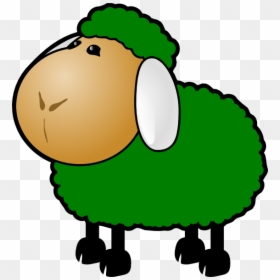Red Sheep Clip Art, HD Png Download - lamb clipart png