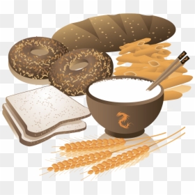 Grains Food Group Clipart, HD Png Download - bowl of cheerios png