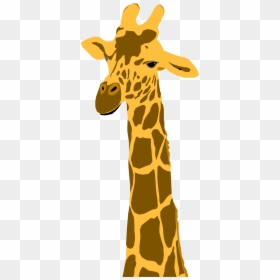 Giraffe Neck Transparent Background, HD Png Download - giraffe cartoon png