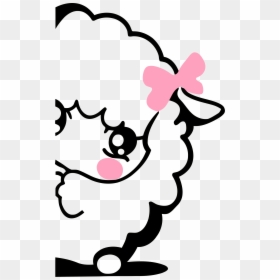 Shy Sheep Clipart, HD Png Download - lamb clipart png