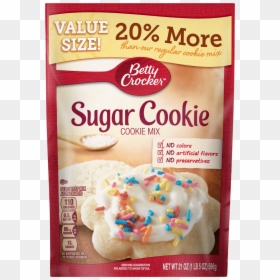 Betty Crocker Sugar Cookie Mix 17.5 Oz, HD Png Download - sugar cookie png