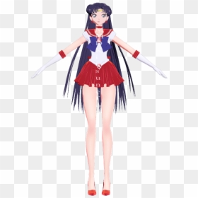 Sailor Mars Mmd, HD Png Download - sailor mars png