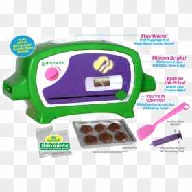 Girl Scout Cookie Oven, HD Png Download - girl scout cookies png