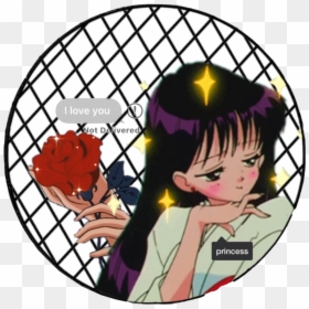 Aesthetic Sailor Moon Stickers, HD Png Download - sailor mars png