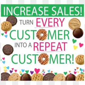 Increase All Girl Scout Cookie Sales - Hermitage Academy, HD Png Download - girl scout cookies png