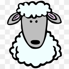 Draw A Sheep Head, HD Png Download - lamb clipart png