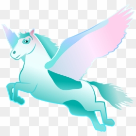 Animal Pegasus, HD Png Download - flying unicorn png