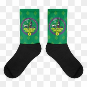 Sock, HD Png Download - girl scout cookies png
