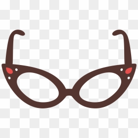 Cat Eye Glasses Clipart, HD Png Download - cat eye glasses png