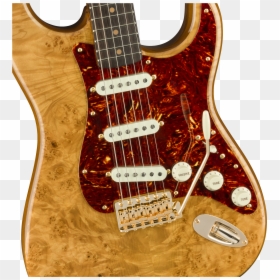 Fender Stratocaster Flamed Maple Top Natural, HD Png Download - bajo sexto png