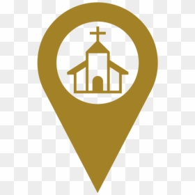 Church Icon Png Gold, Transparent Png - bajo sexto png