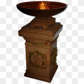 End Table, HD Png Download - greek columns png